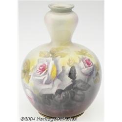 Carlsbad, Austria: A GERMAN PORCELAIN VASE (Royal Bonn)