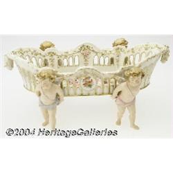 Meissen: A PORCELAIN CENTER BOWL (Meissen)