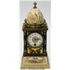 Image 1 : A PORCELAIN AND BRONZE CLOCK (Royal Vienna)