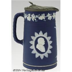 Wedgwood: A PORCELAIN PITCHER (Wedgwood)