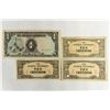 Image 1 : 4 PIECES OF WWII JAPANESE INVASION CURRENCY