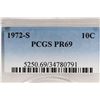 Image 3 : 1972-S ROOSEVELT DIME PCGS PR69 DCAM