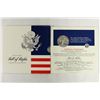 Image 2 : 1993 US MINT BILL OF RIGHTS COMMEMORATIVE COIN