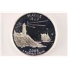 Image 1 : 2003-S SILVER MAINE QUARTER ICG PR70 DCAM