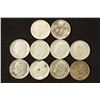 Image 1 : 10 ASSORTED SILVER ROOSEVELT DIMES