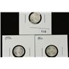 Image 1 : 3-1992 MEXICO 1/20 OZ. .999 FINE SILVER LIBERTADS