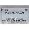 Image 3 : 1994-S JEFFERSON NICKEL PCGS PR69 DCAM
