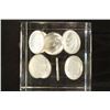 Image 1 : 2"X2"X2" LUCITE PAPERWEIGHT WITH 10-1964