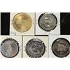Image 2 : 5-ASSORTED CANADA TRADE DOLLARS UNC 1967
