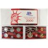 Image 1 : 2000 US SILVER PROOF SET (WITH BOX)