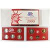 Image 2 : 2000 US SILVER PROOF SET (WITH BOX)
