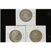 Image 2 : 1953-D,59 & 62 FRANKLIN HALF DOLLARS