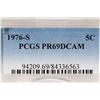 Image 3 : 1976-S JEFFERSON NICKEL PCGS PR69 DCAM