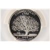 Image 1 : 1999-S SILVER CONNECTICUT QUARTER PCGS PR69 DCAM