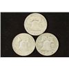 Image 2 : 1951 & 2-1963-D FRANKLIN HALF DOLLARS