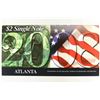 Image 2 : 2003-A ATLANTA $2 SINGLE NOTE SERIAL NUMBER STARTS