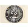 Image 2 : 1 TROY OZ .999 FINE SILVER ROUND OPM METALS