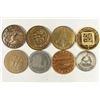 Image 1 : 8 ASSORTED TOKENS