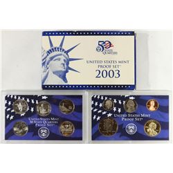 2003 US PROOF SET (WITH BOX)