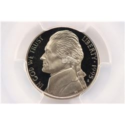 1995-S JEFFERSON NICKEL PCGS PR69 DCAM
