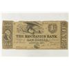Image 1 : 1858 THE MECHANICS BANK OF AUGUSTA GEORGIA
