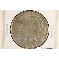 1923-D PEACE SILVER DOLLAR