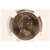 Image 1 : 2008-D JAMES MONROE DOLLAR NGC BRILLIANT UNC