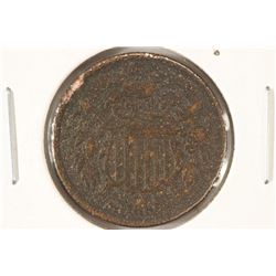 1865 US TWO CENT PIECE