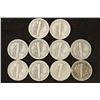 Image 2 : 10 ASSORTED 1930'S MERCURY DIMES