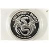 Image 2 : 5 OZ. .999 FINE SILVER COLORIZED PROOF ROUND ANNE