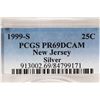 Image 3 : 1999-S SILVER NEW JERSEY QUARTER PCGS PR69 DCAM