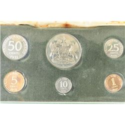 1971 TRINIDAD & TOBAGO PROOF SET