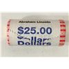 Image 1 : $25 ROLL FO 2010 ABRAHAM LINCOLN PRESIDENTIAL