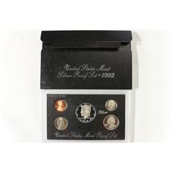 1992 US SILVER PROOF SET (WITH BOX)