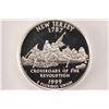 Image 1 : 1999-S SILVER NEW JERSEY QUARTER ICG PR70 DCAM