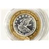 Image 1 : CASINO $10 SILVER TOKEN (UNC) 2003 IMPERIAL PALACE