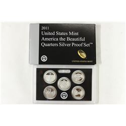 2011 US AMERICA THE BEAUTIFUL QUARTERS SILVER