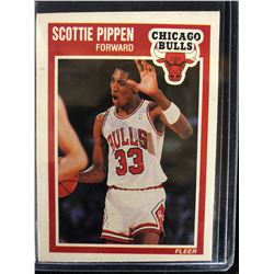 1989-90 Fleer #23 Scottie Pippen Bulls (2nd Year)