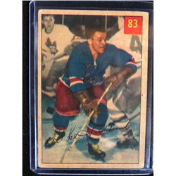 1954-55 Parkhurst #83 Ike Hildebrand RC