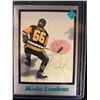 Image 1 : MARIO LEMIEUX SIGNED HOCKEY CARD