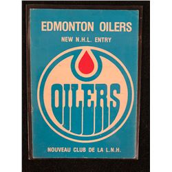 1979-80 O-PEE-CHEE - Edmonton Oilers Logo Unmarked Card #82 Team Checklist