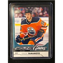 2017-18 UPPER DECK YOUNG GUNS #202 KAILER YAMAMOTO