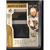 Image 1 : 2017 NHL ALL-STAR GAME SP GAME USED BANNER YEAR CAM ATKINSON HOCKEY CARD