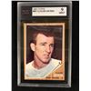 Image 1 : 1962 TOPPS #501 CLAUDE OSTEEN (9 MINT) KSA GRADED