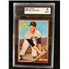 Image 1 : 1962 TOPPS #276 HAL KOLSTAD (9 MINT) KSA GRADED