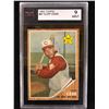 Image 1 : 1962 TOPPS #41 CLIFF COOK (9 MINT) KSA GRADED