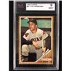 Image 1 : 1962 TOPPS #97 TITO FRANCONA (9 MINT) KSA GRADED