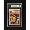 Image 1 : 1985 OPC ROOKIE SCORING LEADER MARIO LEMIEUX ( KSA 8)