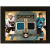 Image 1 : 2007/08 UD ARTIFACTS BERNIER/ CARLE TUNDRA TANDEMS DUAL PATCH