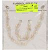 Image 1 : FRESHWATER PEARL BRACELET AND NECKLACE SET